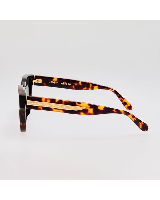 Linda Farrow Brown Nathan Sunglasses