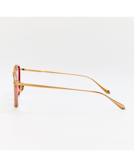 Linda Farrow Brown Dahlia Optical