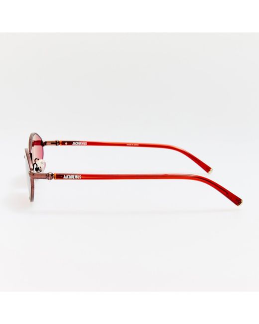 Jacquemus Pink Sirocco Sunglasses