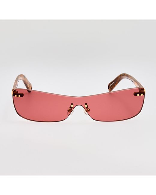 Jacquemus Brown Mirada Cat Eye Sunglasses