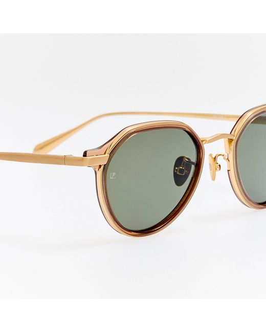 Linda Farrow Brown Dellal Sunglasses