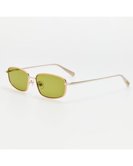 Jacquemus Yellow Palma Sunglasses