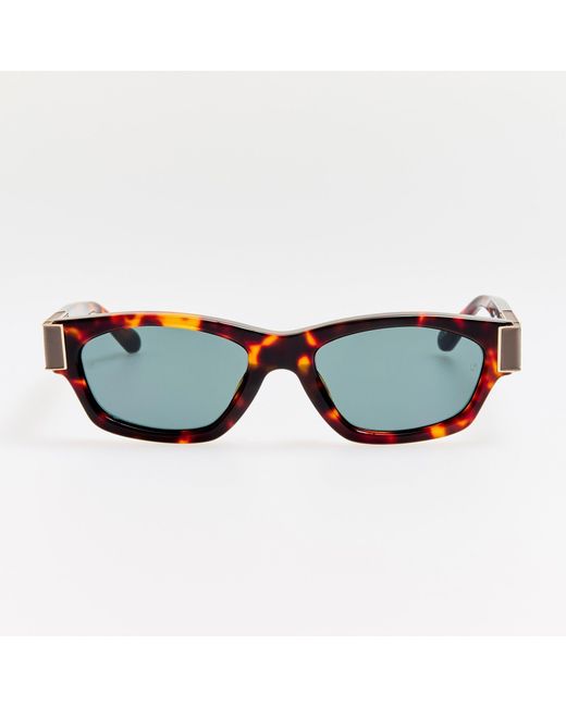 Linda Farrow Blue Clara Sunglasses