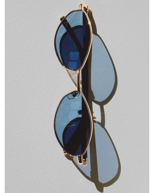 Jacquemus Blue Sirocco Sunglasses