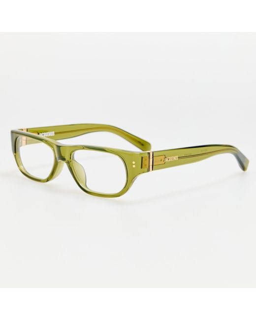 Jacquemus Brown Rio Optical Green
