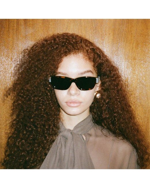 Linda Farrow Blue Clara Sunglasses