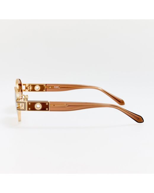 Linda Farrow Brown Phoebe Sunglasses