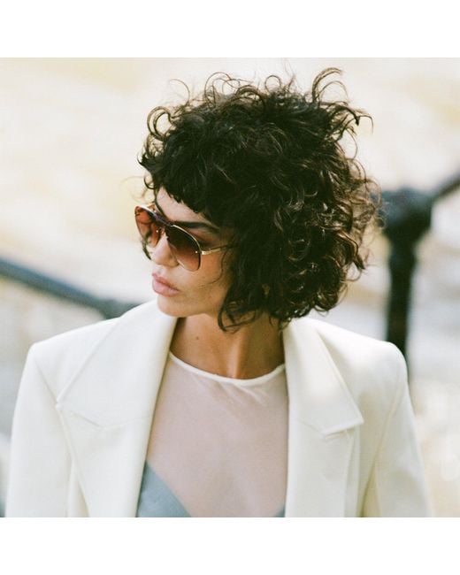 Linda Farrow Pink Taya Sunglasses