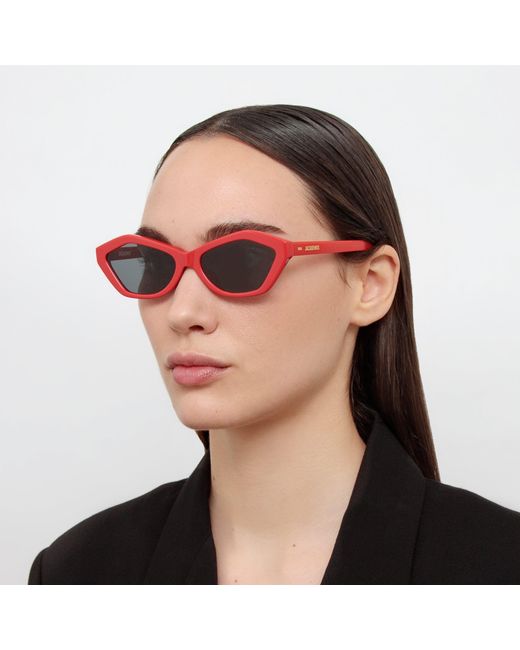Jacquemus Red Sunglasses