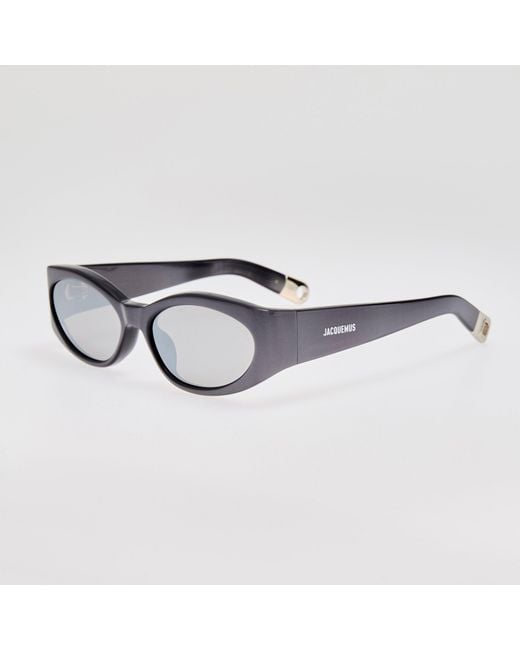 Jacquemus Brown Ovalo Sunglasses