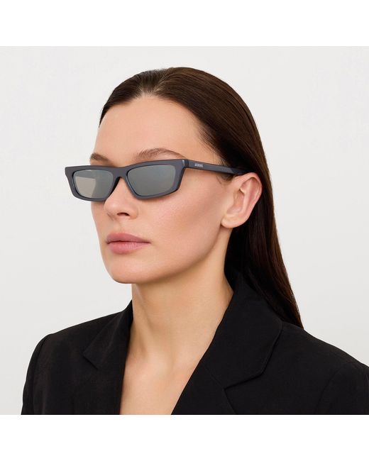 Jacquemus Gray Trapezi Sunglasses