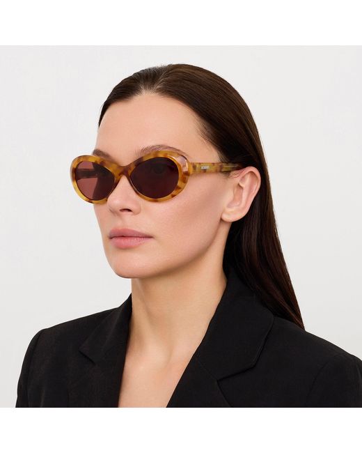 Jacquemus Red Rond Sunglasses