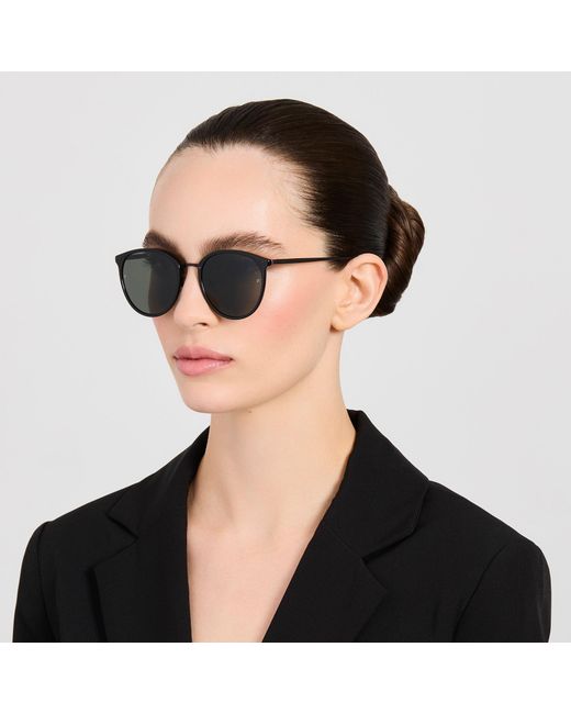 Linda Farrow Black Calthorpe Sunglasses for men