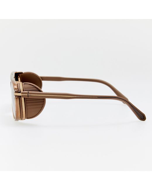 Linda Farrow Brown Sutton Explorer Sunglasses