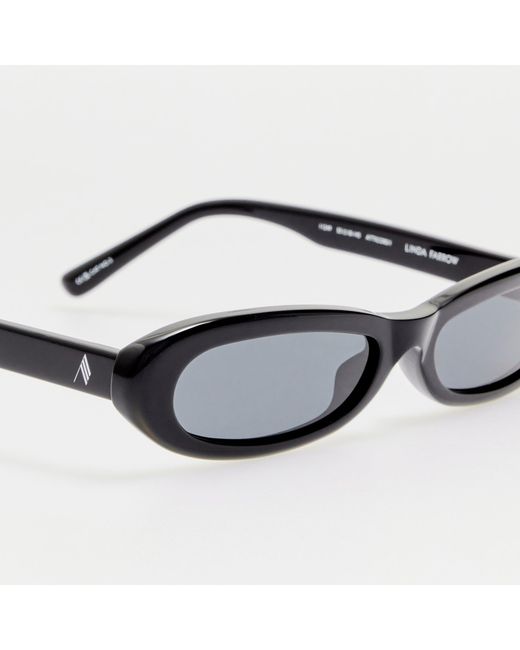 The Attico Brown Andrea Sunglasses