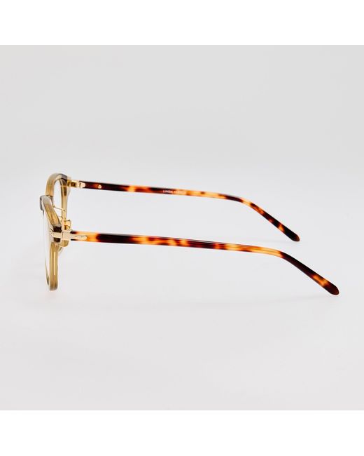 Linda Farrow Metallic Nouvel Optical