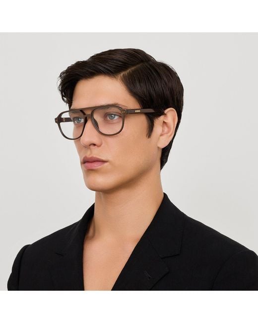 Jacquemus Brown Altu Optical