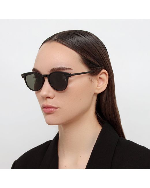 Linda Farrow Black Men's Bay Sunglasses