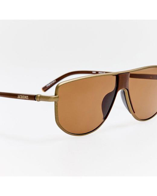 Jacquemus Brown Corsa Sunglasses