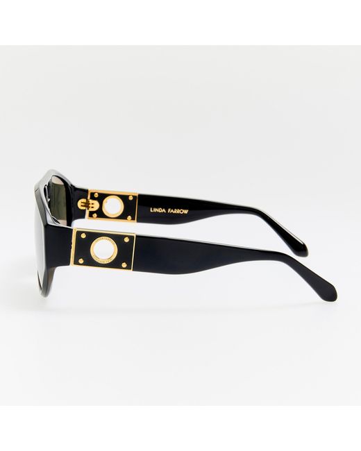 Linda Farrow Brown Portia Sunglasses