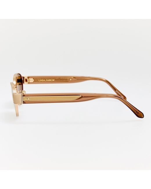 Linda Farrow Green Sheri Sunglasses