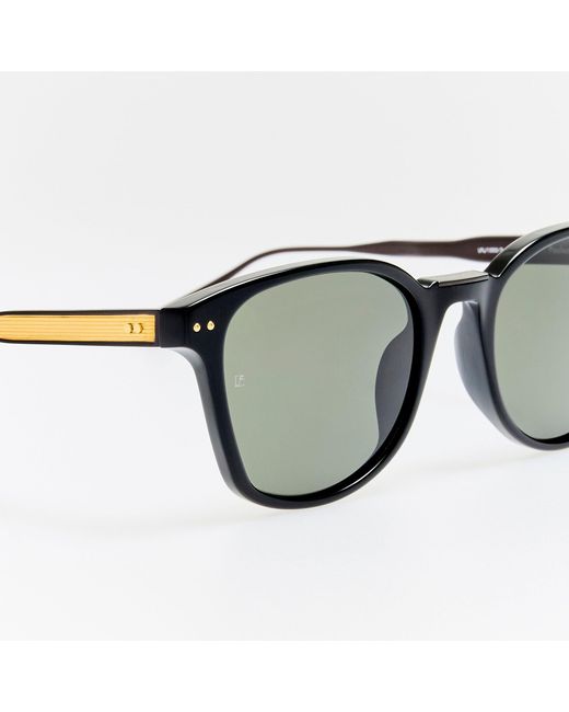 Linda Farrow Brown Paulson Sunglasses