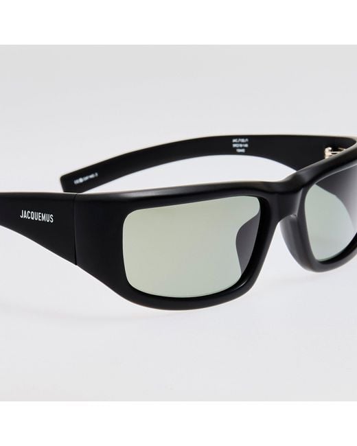 Jacquemus Brown Aero Sunglasses