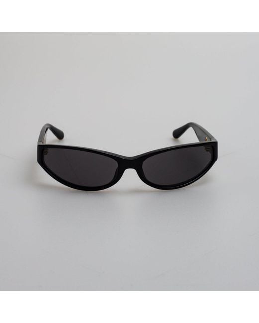 Linda Farrow Black Etain Sunglasses