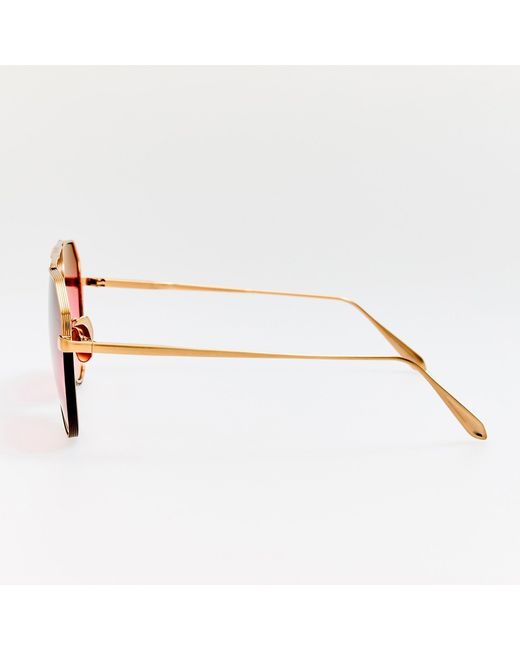 Linda Farrow Pink Bayer Sunglasses