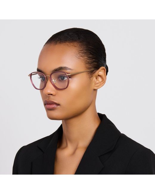 Linda Farrow Brown Danilo Optical