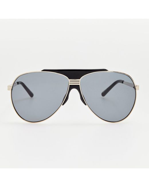 The Attico Gray Amelia Sunglasses