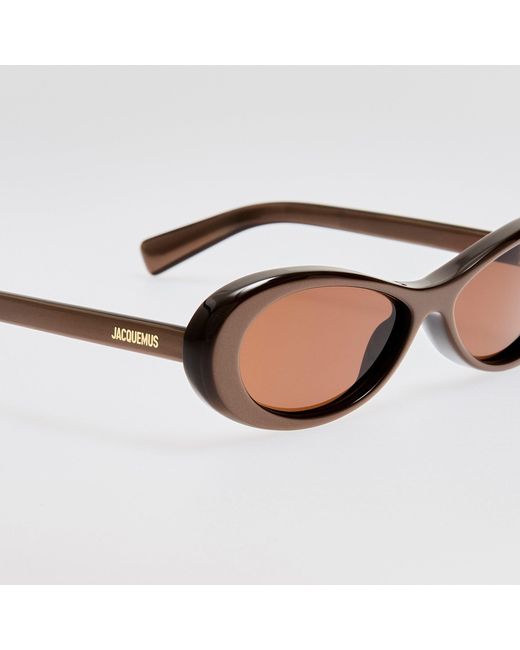 Jacquemus Brown Nuvola Sunglasses