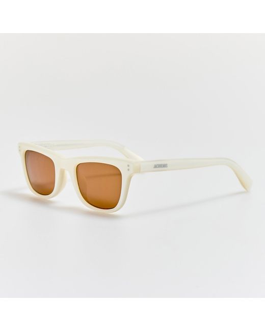 Jacquemus Brown Pilotis Sunglasses