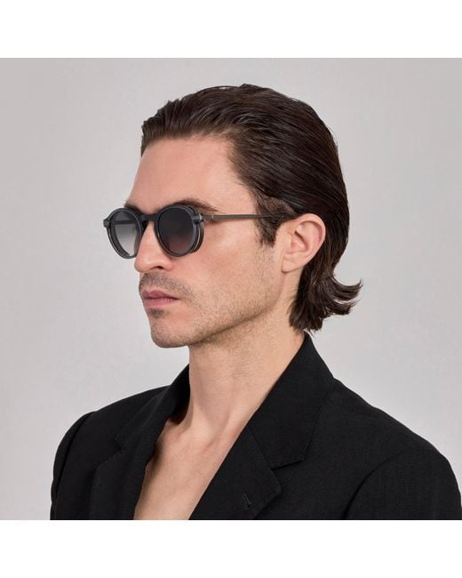 Linda Farrow Brown Orion Explorer Sunglasses