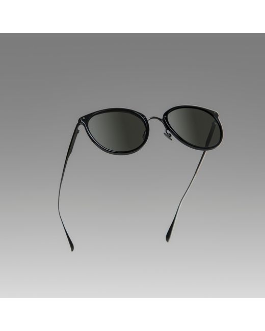 Linda Farrow Black Calthorpe Sunglasses for men