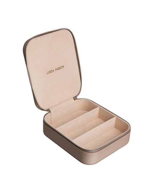 Linda Farrow Black Three Pair Square Travel Case