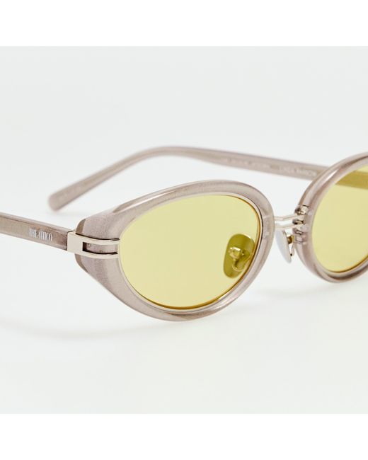 The Attico Metallic Ambra Sunglasses
