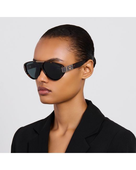 Linda Farrow Brown Rowan Sunglasses