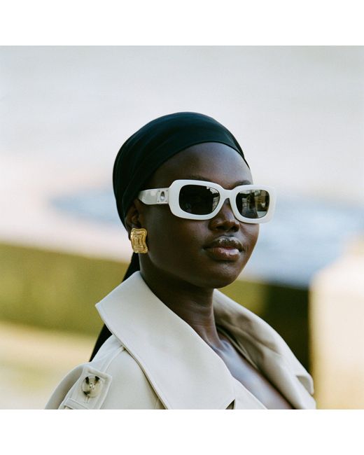 Linda Farrow Multicolor Belle Sunglasses