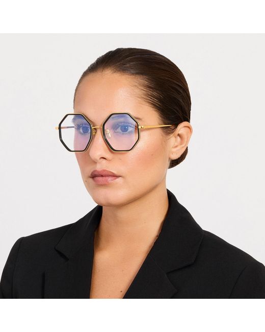 Linda Farrow Brown Coraline Optical