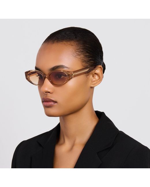 Linda Farrow Natural Lyra Sunglasses