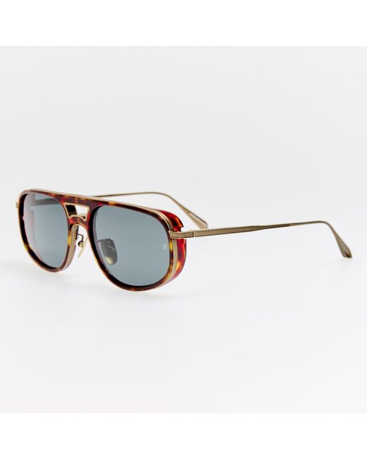 Linda Farrow Brown Calder Sunglasses