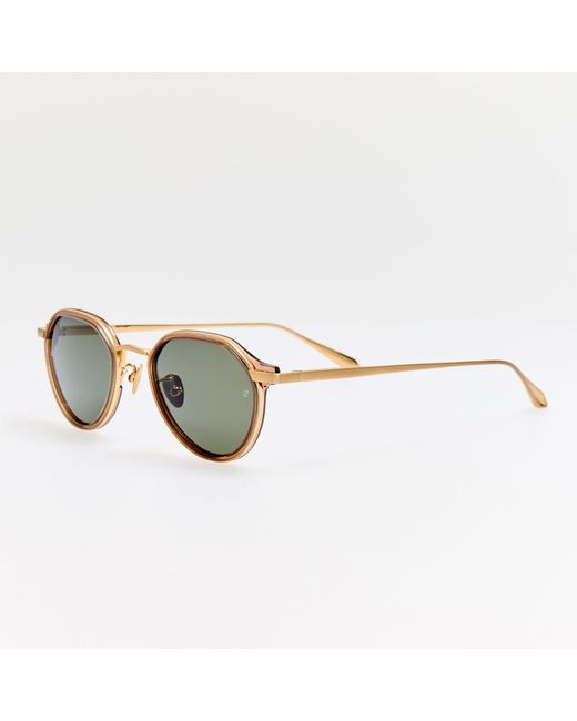 Linda Farrow Brown Dellal Sunglasses