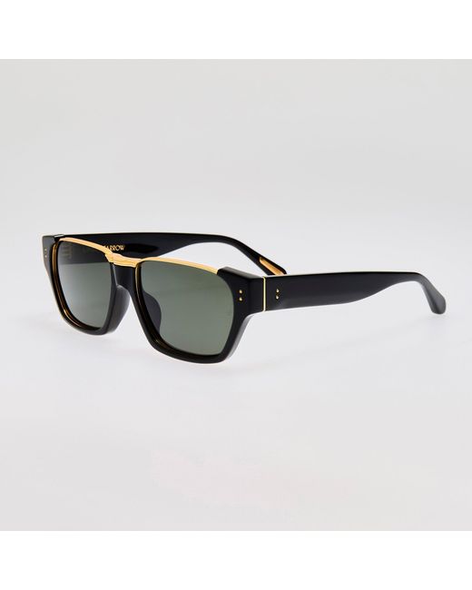 Linda Farrow Brown Marcel Sunglasses