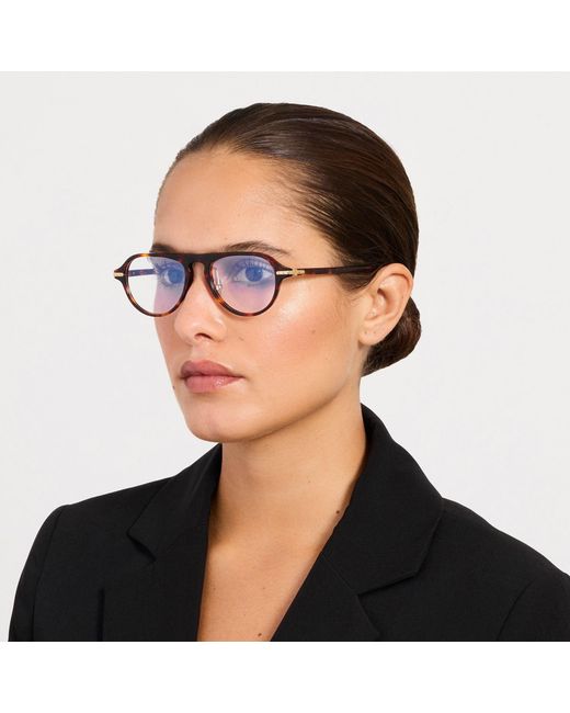 Linda Farrow Brown Ferro Optical