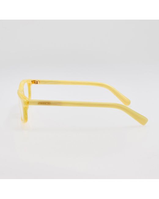 Jacquemus Metallic Cuadro Optical