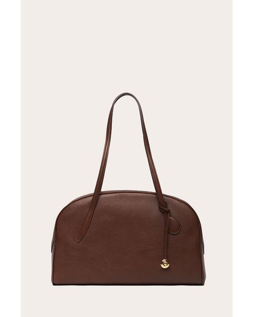 Liffner Brown Bowling Bag Dark