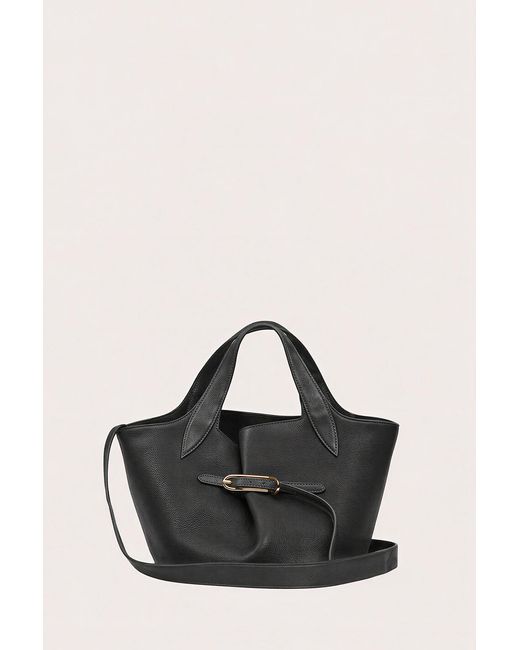 Liffner Black Belted Tote Mini