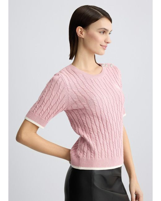 Liu Jo T-shirt In Maglia di Liu Jo in Red