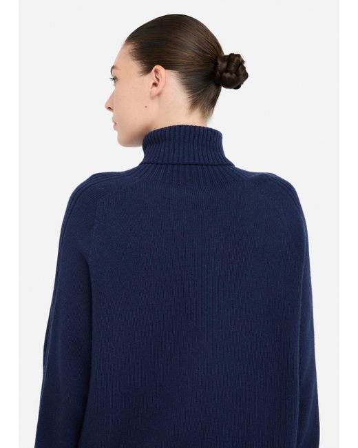 Liu Jo Pull À Col Roulé En Laine Et Cachemire Liu Jo en coloris Blue